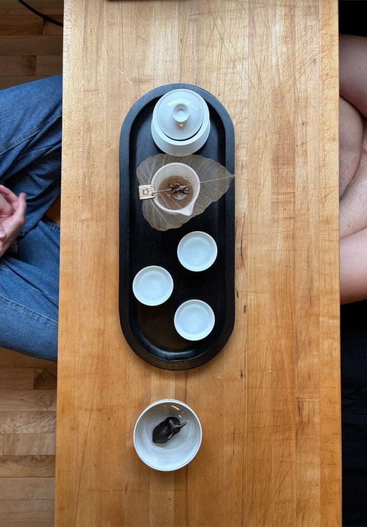 retail tea is enjoyed in unique tea ware